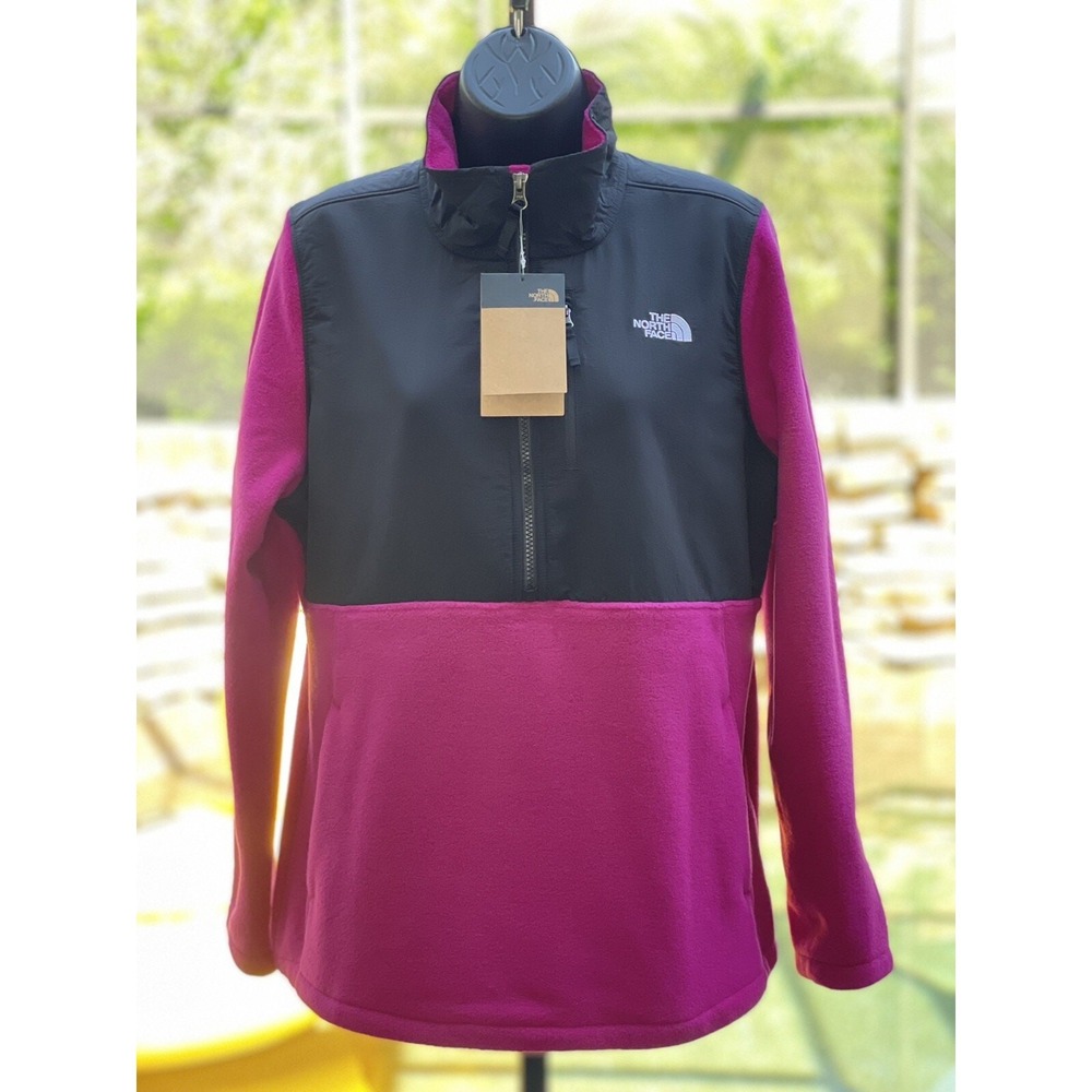 The North Face Women's Candescent Pullover Jacket, L Purple/Black, New with Tags